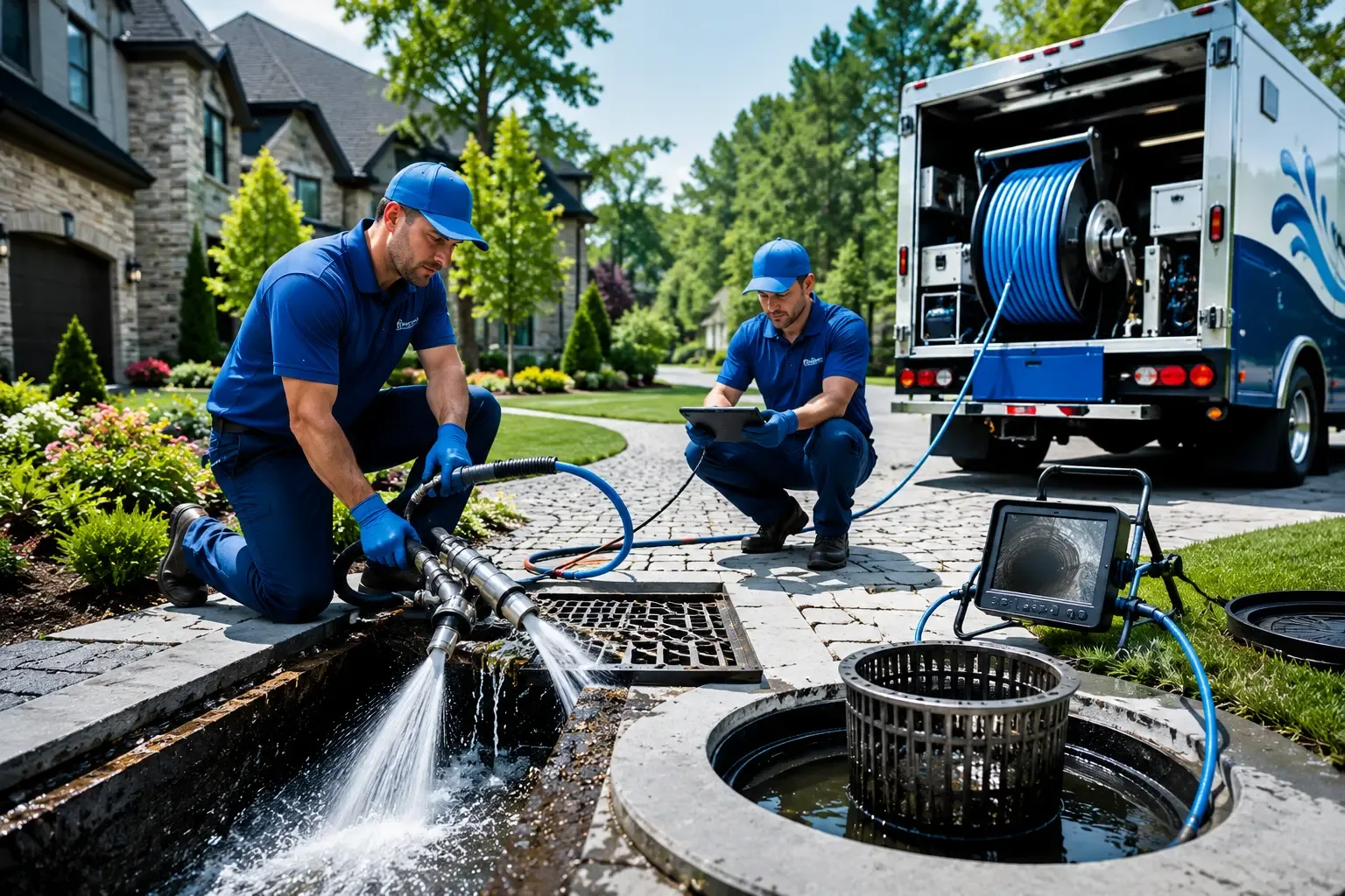 Local outdoor drain cleaning professionals in Springville, PA