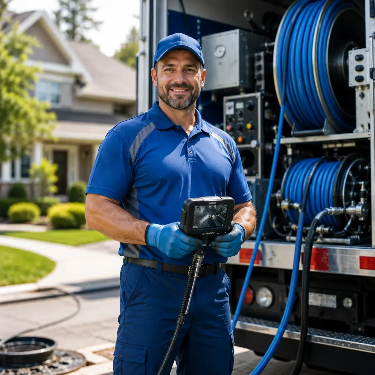 Local outdoor drain cleaning specialists in Springville, PA
